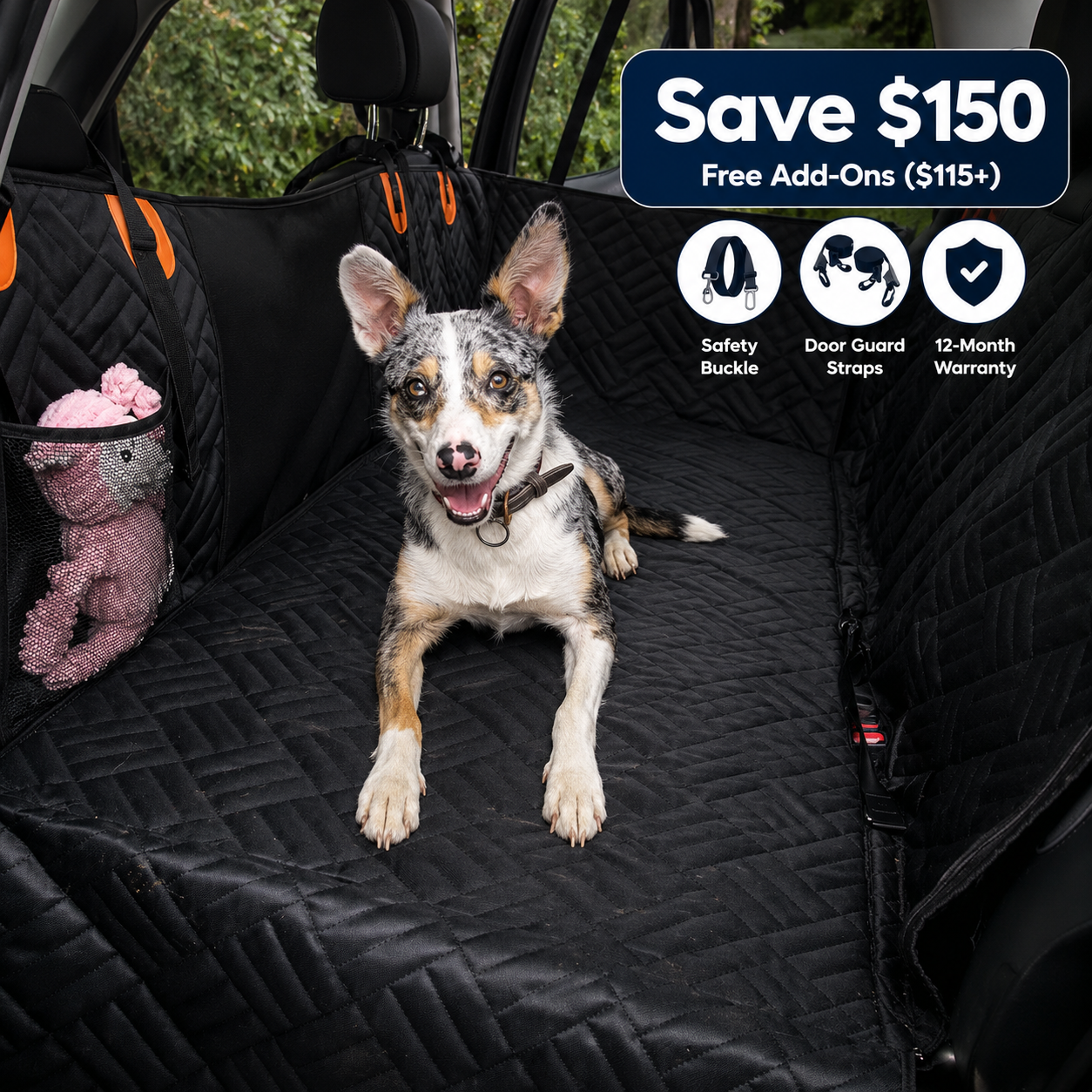 Companion&Co™ Hard Bottom Car Seat Cover