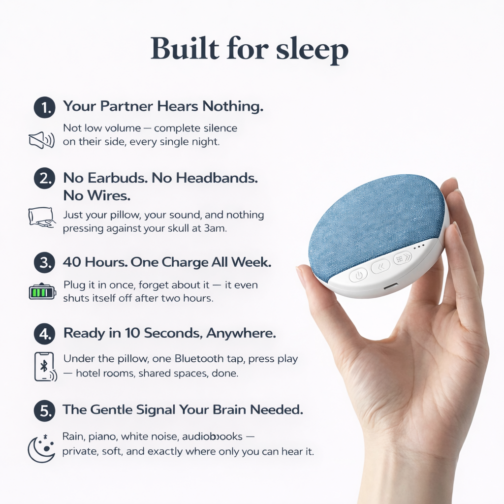 Sleep Tone Pillow Speaker