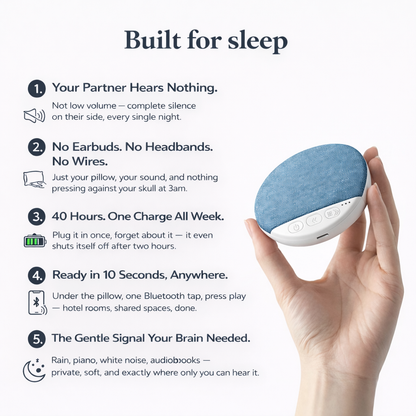 Sleep Tone Pillow Speaker