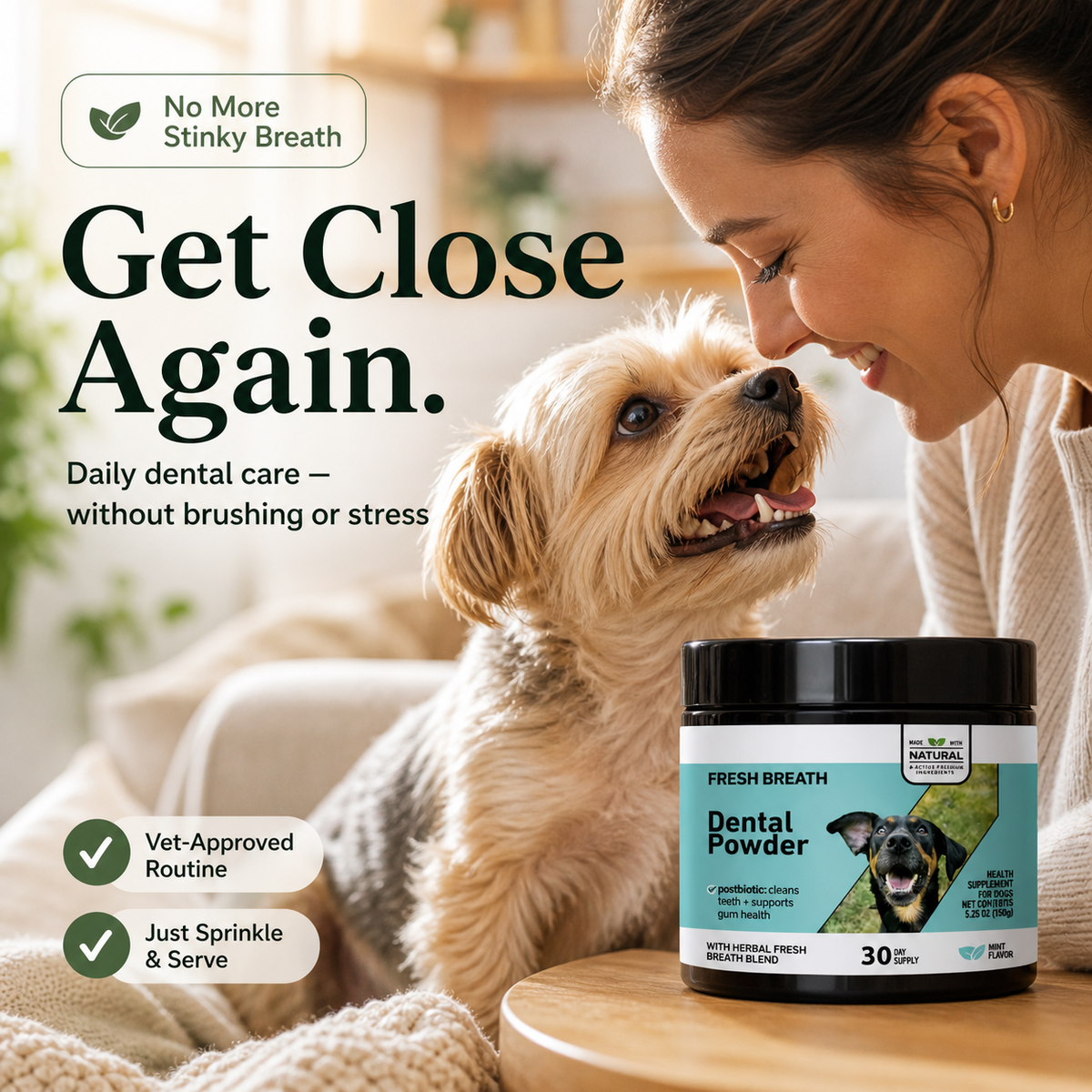 Oravive Daily Dental Support for Dogs