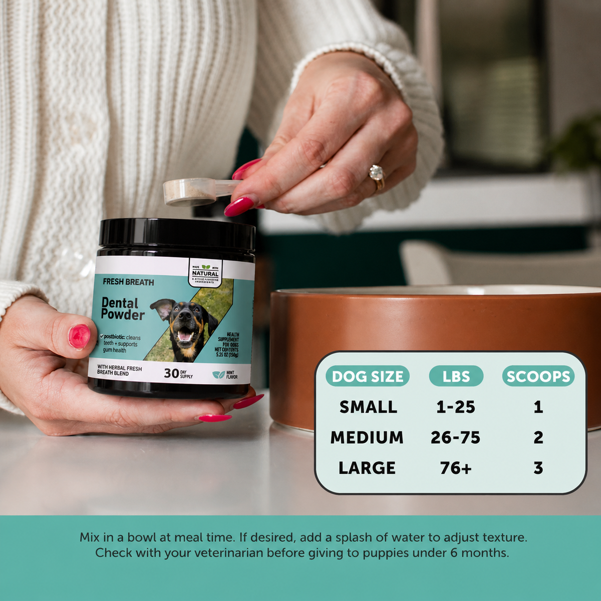 Oravive Daily Dental Support for Dogs