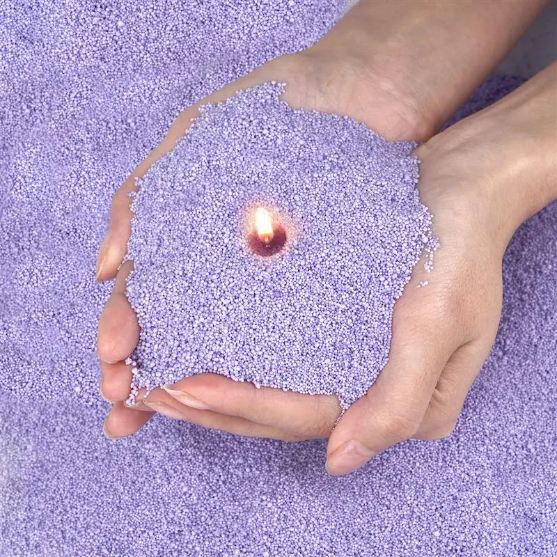 GlowFill Designer Candle Sand