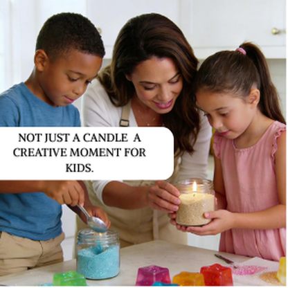 GlowFill Designer Candle Sand